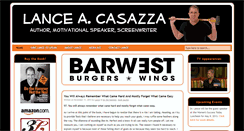 Desktop Screenshot of lancecasazza.com